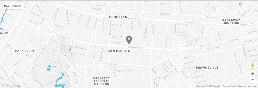 Map showing Hocean's location at 2444 Saybrook Avenue, Commerce, CA 90040